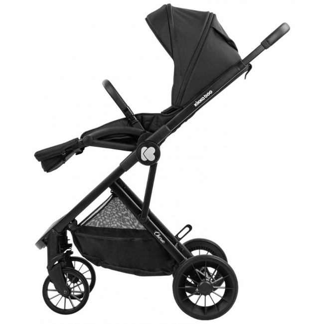Kikka Boo Cherie 3 in 1 Reversible Baby Stroller Black 31001010185