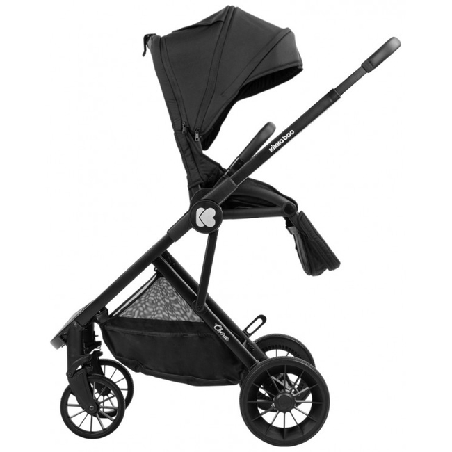 Kikka Boo Cherie 3 in 1 Reversible Baby Stroller Black 31001010185