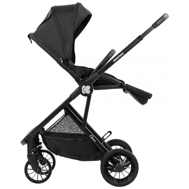 Kikka Boo Cherie 3 in 1 Reversible Baby Stroller Black 31001010185