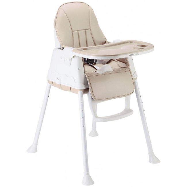 Kikka Boo Creamy 2 in 1 Convertible Children's Dining Chair Beige 31004010133