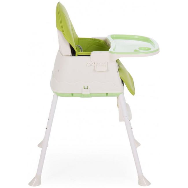 Kikka Boo Creamy 2 σε 1 Μετατρεπόμενη Παιδική Καρέκλα Φαγητού - Green 31004010080