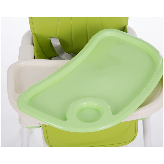 Kikka Boo Creamy 2 in 1 Convertible Childern High Chair - Green 31004010080