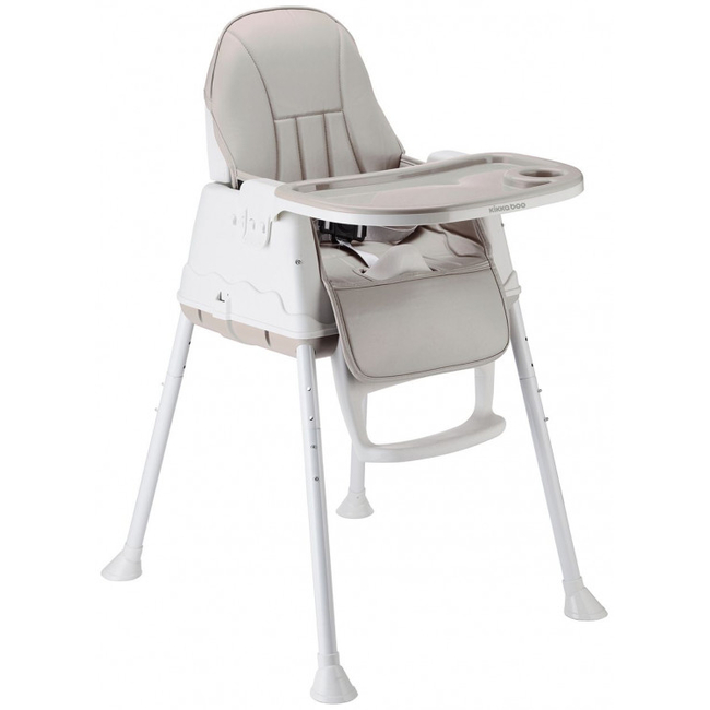 Kikka Boo Creamy 2 in 1 Convertible Childern High Chair Grey 31004010132