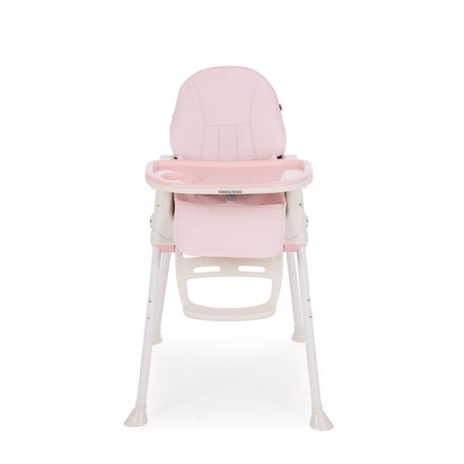 Kikka Boo Creamy 2 in 1 Convertible Childern High Chair - Pink (31004010077)