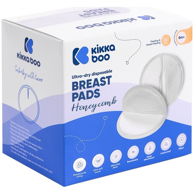 Kikka Boo Ultra-dry disposable breast pads 25 pcs (31304040007)