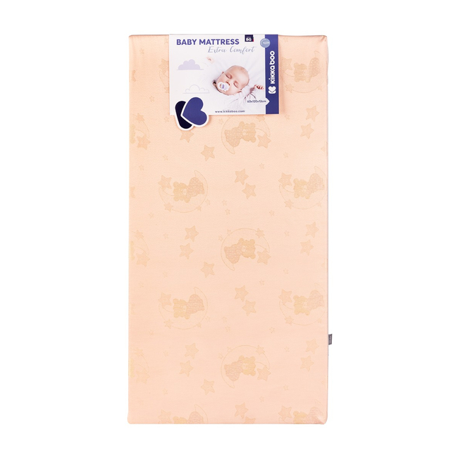 Kikka Boo Extra Comfort Βρεφικό Στρώμα 60x120x12 cm Bear Pink 41107030045