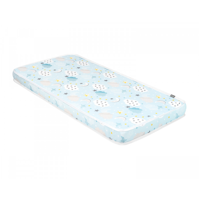 Kikka boo Mattress Fantasia Plus 60x120x7 cm Clouds Blue 41107030008