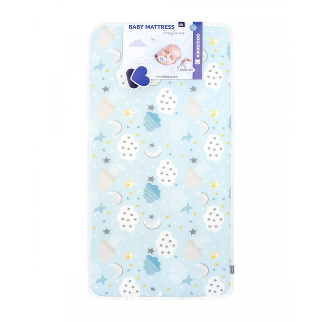 Kikka Boo Fantasia Βρεφικό Στρώμα 60x120x7 cm Clouds Blue 41107030008