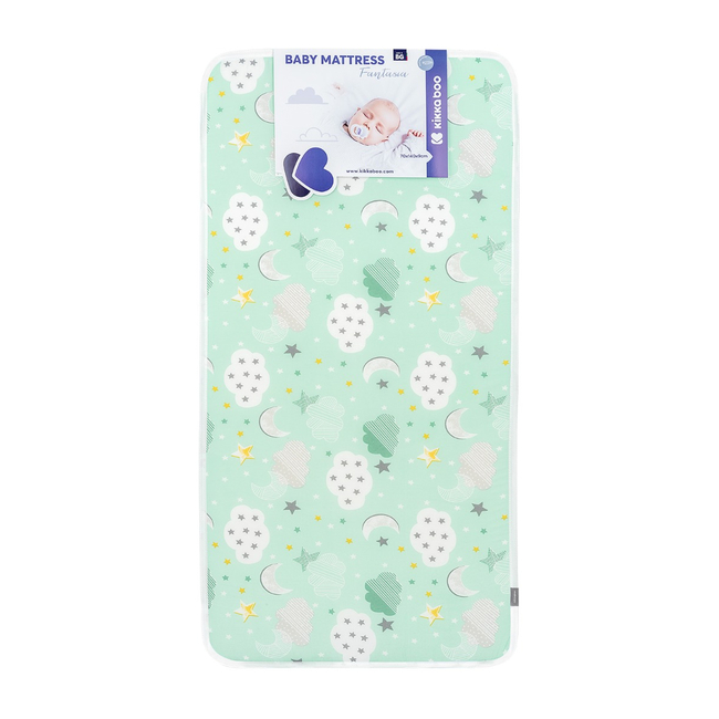 Kikka boo Mattress Fantasia 70х140х9cm Clouds Mint 41107030016