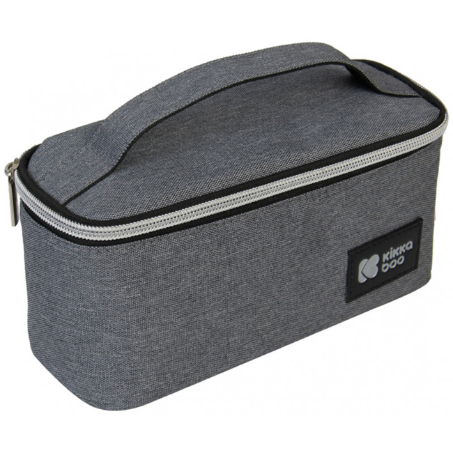 Kikka Boo Foody thermo-isolated Lunch Bag 19x10x7cm Dark Grey 31108020052