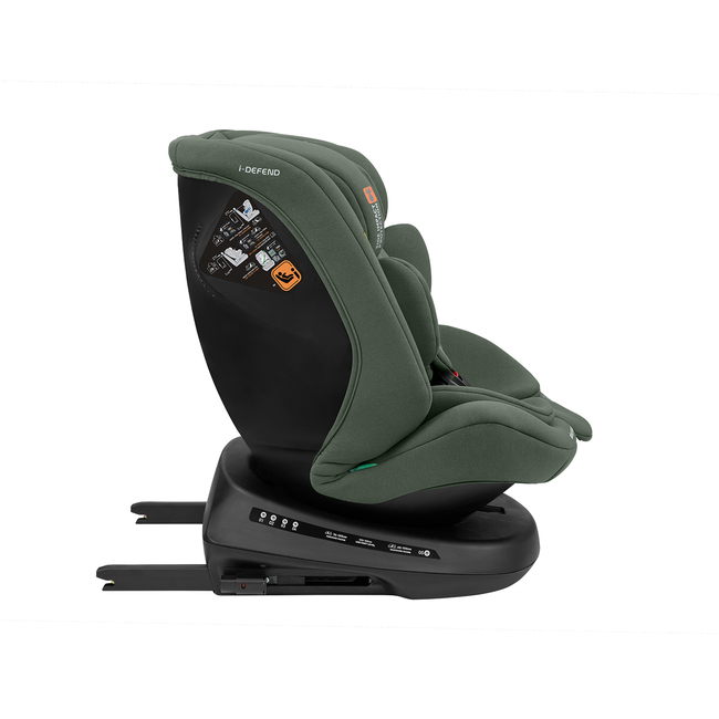 Kikka Boo Κάθισμα αυτοκινήτου 40-150 cm i-Defend i-SIZE Army Green 31002100109