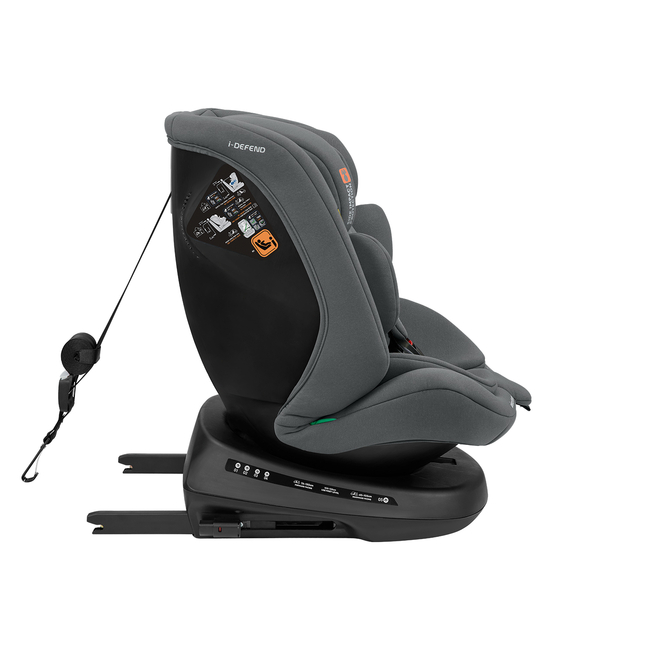 Kikka Boo Κάθισμα αυτοκινήτου 40-150 cm i-Defend i-SIZE Γκρι 31002100108