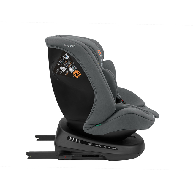 Kikka Boo Κάθισμα αυτοκινήτου 40-150 cm i-Defend i-SIZE Γκρι 31002100108