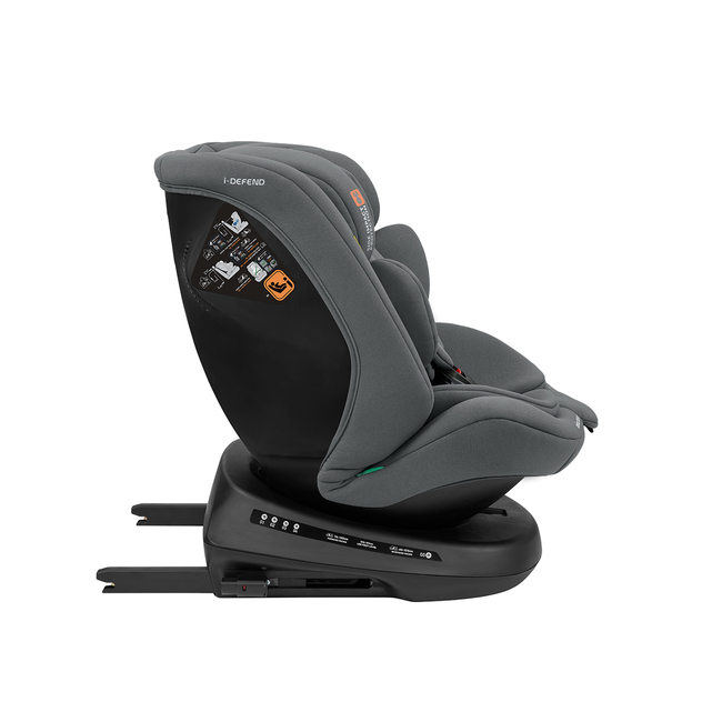 Kikka Boo Κάθισμα αυτοκινήτου 40-150 cm i-Defend i-SIZE Γκρι 31002100108
