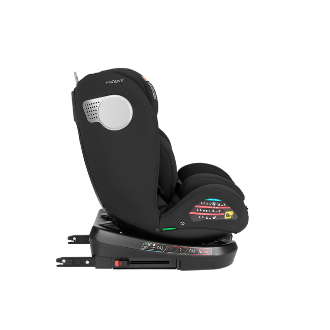 Kikka Boo Κάθισμα αυτοκινήτου 40-150 cm i-Moove 2 i-SIZE Μαύρο 31002100101