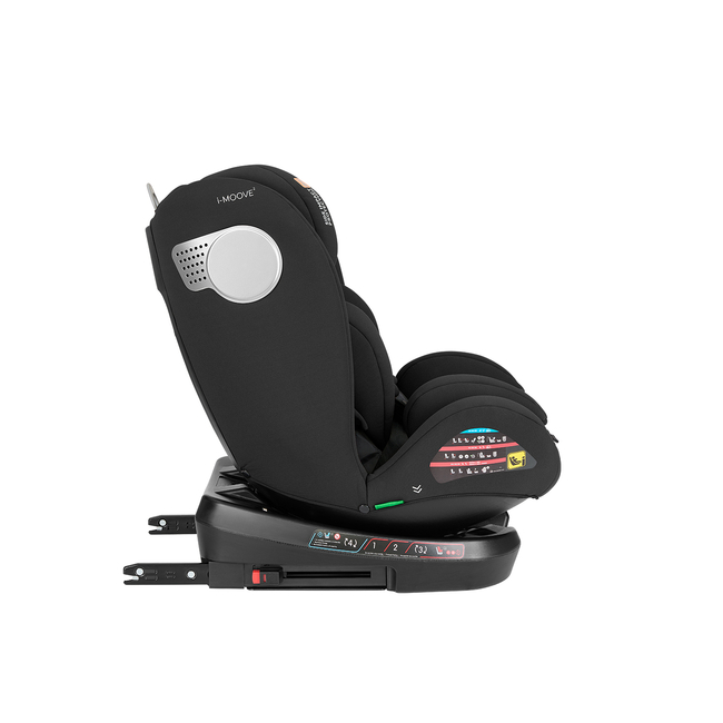 Kikka Boo Κάθισμα αυτοκινήτου 40-150 cm i-Moove 2 i-SIZE Μαύρο 31002100101