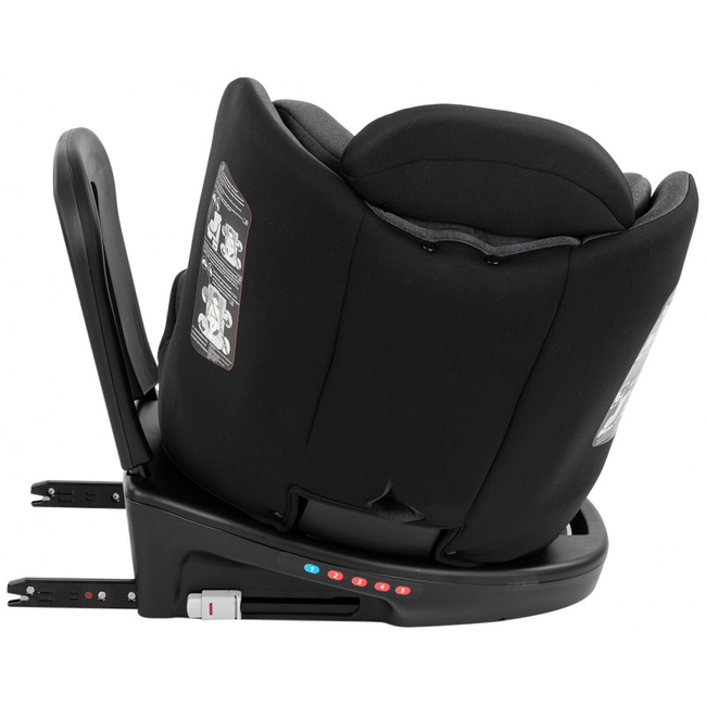 Kikka Boo i-Safe i-SIZE 40-150 cm Isofix Περιστρεφόμενο Κάθισμα Αυτοκινήτου 0-36kg Dark Grey 31002100001 (ΔΩΡΟ προστασία καθίσματος)