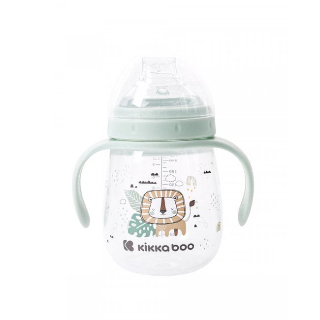 Kikka Boo Cup with silicone spout 240ml Savanna Mint (31302030062)