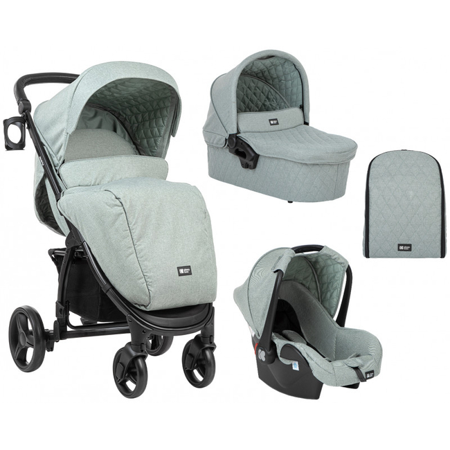 Kikka boo Madrid 3 in 1 Modular System Mint Melange 31001010135