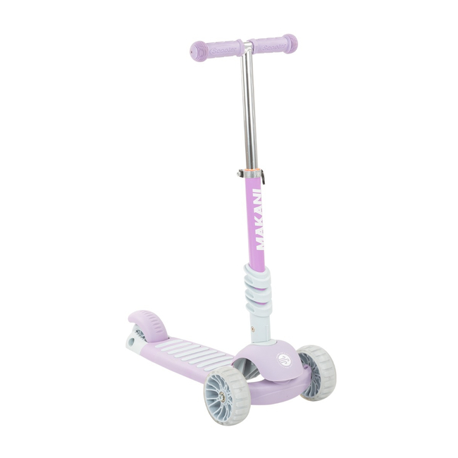 Kikka boo Makani BonBon Scooter 3 in 1 Παιδικό Πατίνι 3 Τροχοί Κάθισμα Candy Lilac 31006010096