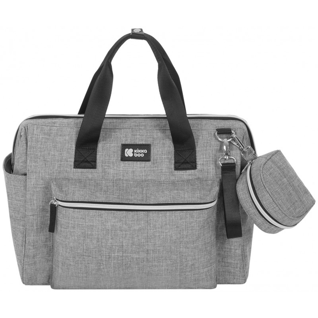 Kikka Boo Maxi Τσάντα Μαμάς με Αλλαξιέρα 40x27x22cm Grey 31108020039