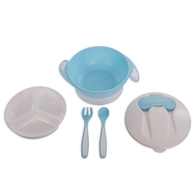 Kikka Boo Bowl Set 700ml - Blue (31302040070)