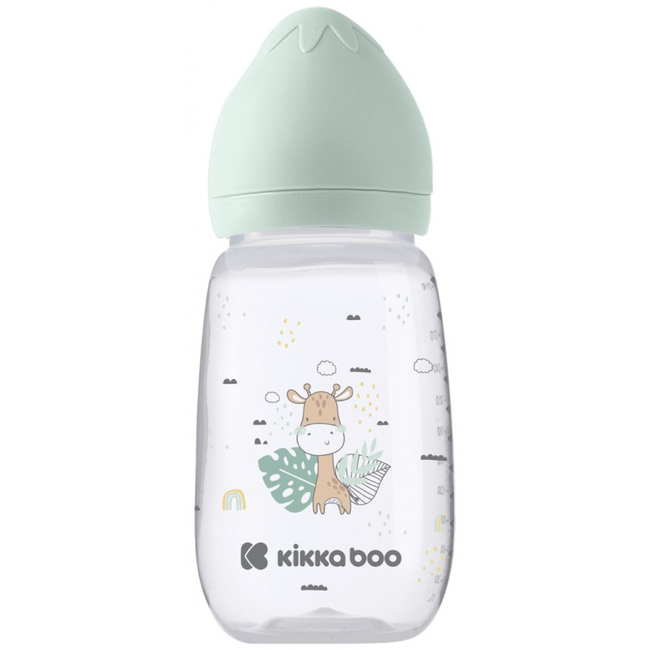 Kikka Boo Plastic Bottle 310 ml Anti Colic 6+ m Savanna Mint 31302020100