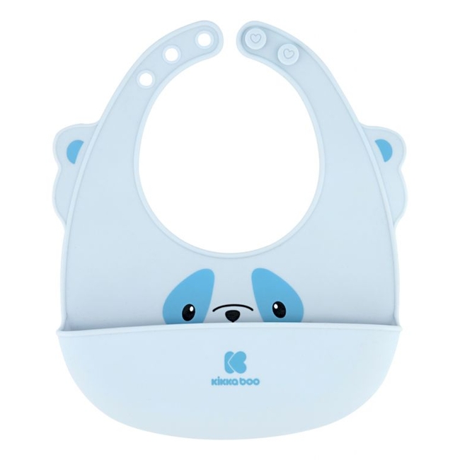 Kikka Boo Silicon Bib - Blue (31303030007)