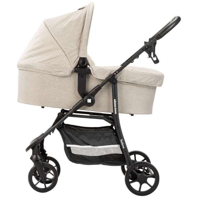 Kikka Boo Selina 3 σε 1 Παιδικό Καρότσι Light Beige 31001010181
