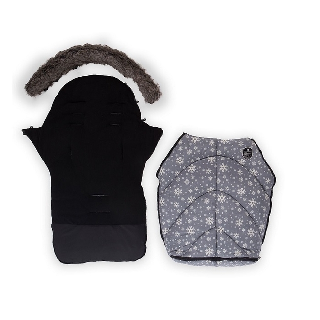 Kikka Boo Footmuff for Baby Stroller - Shiny Snow (31108040052)