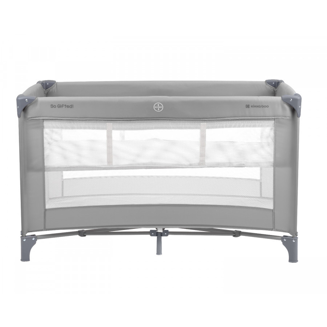 Kikka boo So Gifted 2 Levels Travel Cot Grey 31003010104