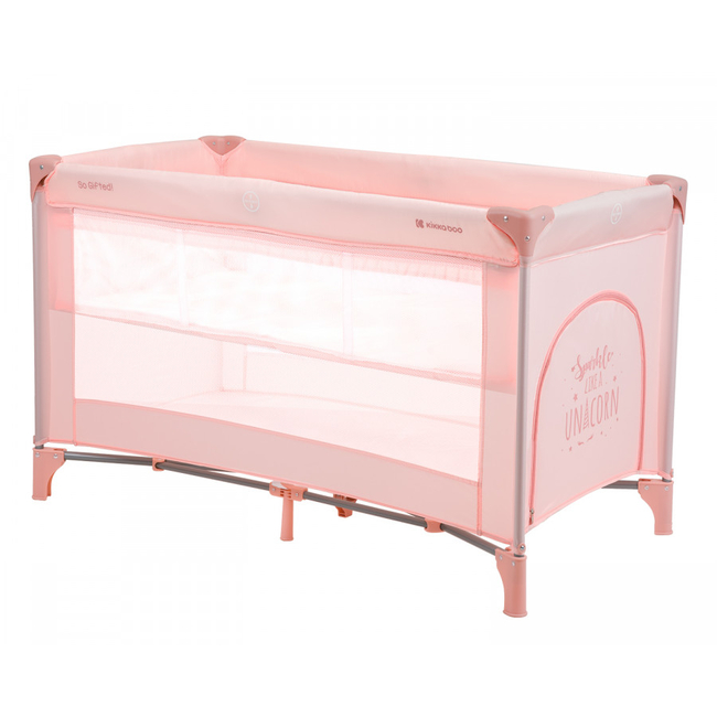 Kikka boo So Gifted 2 Levels Πτυσσόμενο Παρκοκρέβατο 2 Επιπέδων Pink 31003010108