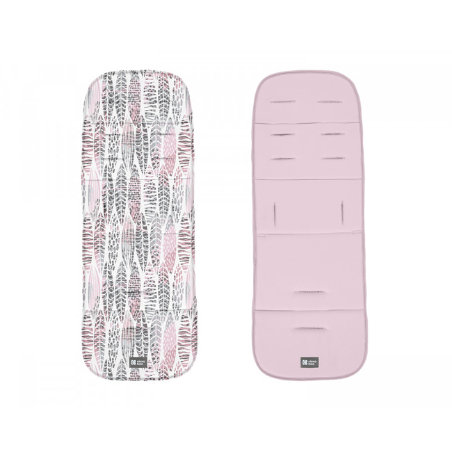 Kikka Boo Stroller liner 32x82cm Leaves Pink 31108040085