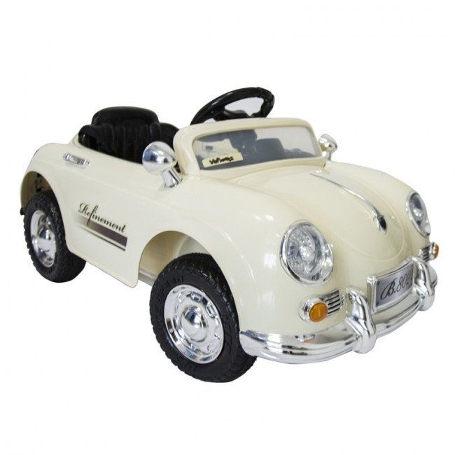 Kikka Boo Sugar Dream Παιδικό Ηλεκτροκίνητο Αυτοκίνητο MP3/LED Χειριστήριο Γονέα - Cream (31006050001)