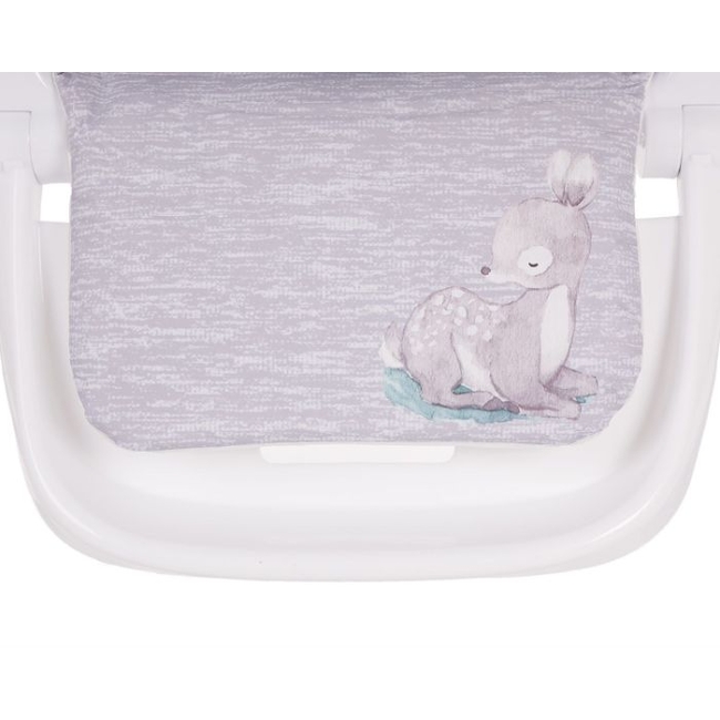 Kikka Boo Sweet Nature Παιδική Καρέκλα Φαγητού - Grey Deer 31004010071