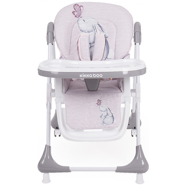 Kikka Boo Sweet Nature Παιδική Καρέκλα Φαγητού Pink Rabbit 31004010069 (Δώρο Μπολ Φαγητού με κουταλάκι)