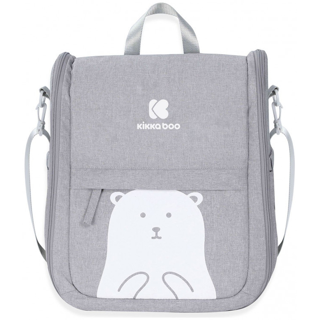 Kikka Boo Travel Bag Bed 2 in 1 Bear Grey 31108020045