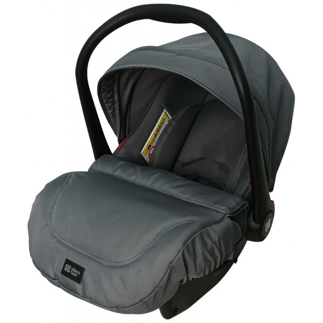 Kikka Boo Vallery Infant Car Seat 0-13kg Footmuff Dark Grey 31002020087