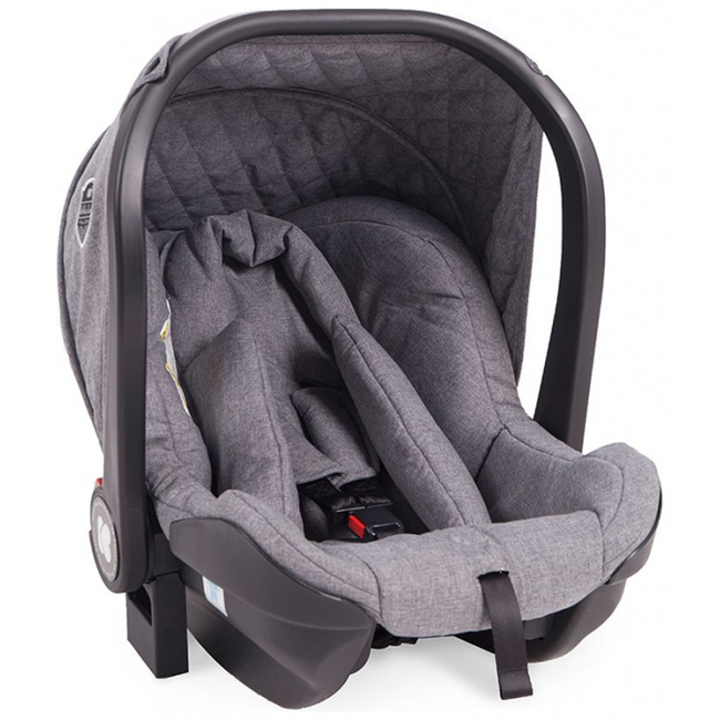 Kikka Boo Vicenza Luxury 3 in 1 Complete Travel System - Grey silver frame 31001010066