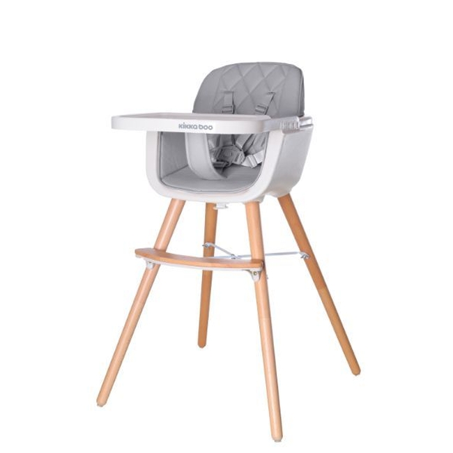 Kikka Boo Woody 2 in 1 Convertible Childern High Chair - Pink (31004010083)