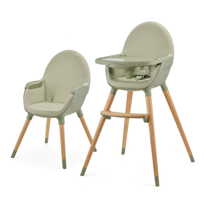 Kinderkraft  Fini 2 in 1 Convertible Children High Chair - Green (KHFINI02GRE0000)
