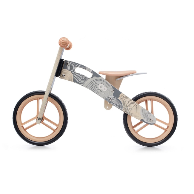 Kinderkraft Runner Ξύλινο Παιδικό Ποδήλατο Ισορροπίας 2 - 5 ετών Nature Grey KRRUNN00GRY0000