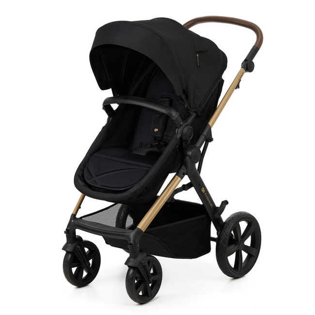 Kinderkraft MOOV 2 3 in 1 Baby Travel Set 0 to 27kg Mink Pure Black KSMOOV02BLKEV00