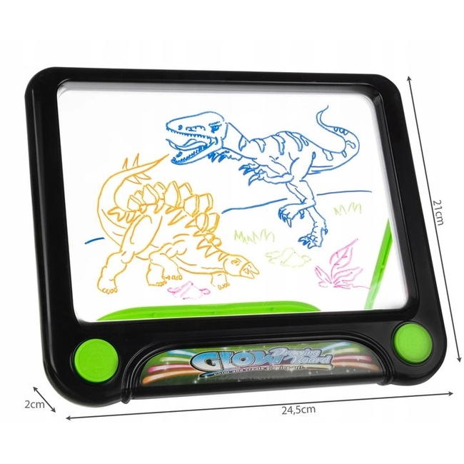 Kruzzel Marker Board "Tablet" Dinosaurs 16949