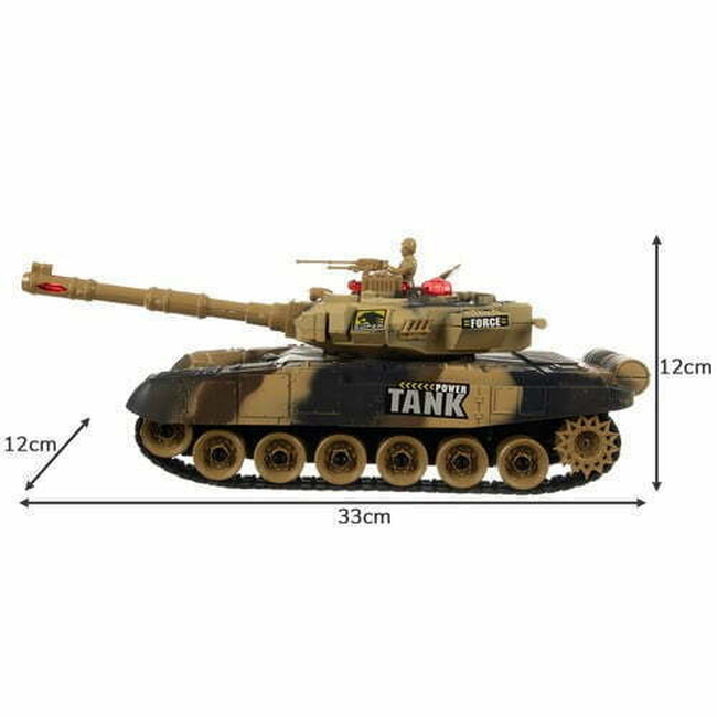 Kruzzel Τηλεκατευθυνόμενο Άρμα Μάχης Tank κλίμακας 1:14 6+ ετών 19749