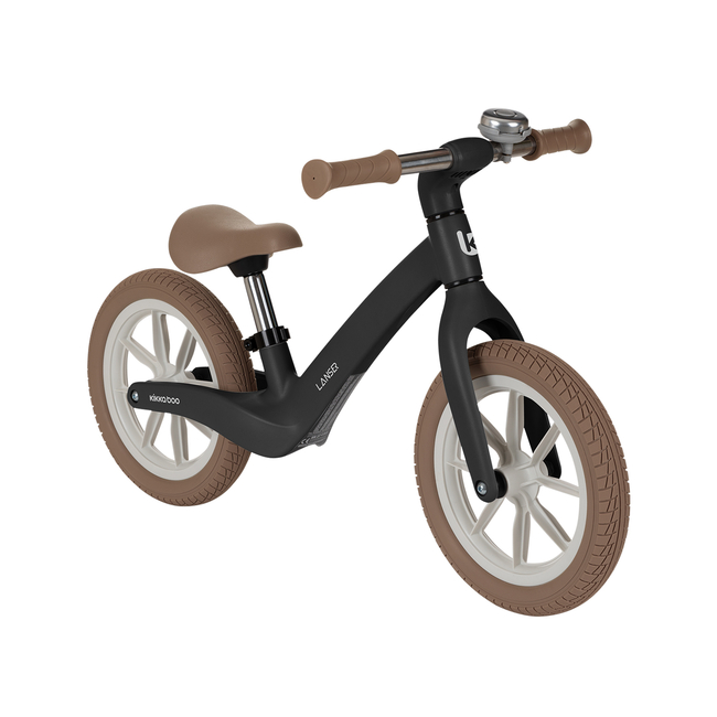 Kikka Boo Lanser 12'' Ποδήλατο Ισορροπίας 2+ Ετών Μαύρο 31006040111 (Δωρο Μπρος Πισω Φωτα Led)