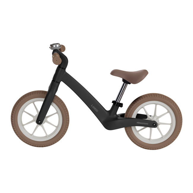 Kikka Boo Lanser 12'' Ποδήλατο Ισορροπίας 2+ Ετών Μαύρο 31006040111 (Δωρο Μπρος Πισω Φωτα Led)