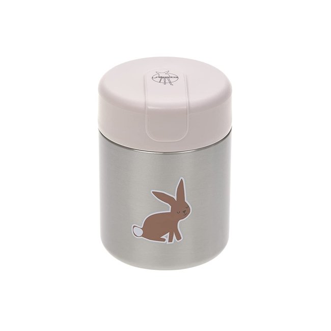 LÄSSIG Stainless Steel Thermal Food and Drink Container 315ml Forest Rabbit 1310024727