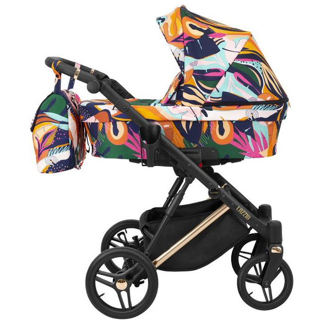 Kunert LAZZIO 3 in 1 Complete Travel System Color LAZ-01 GOLD Frame