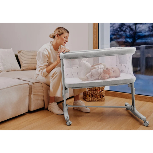 Lionelo Aurora 3 σε 1  – Λίκνο, Κούνια & Co-Sleeper Beige Cappuccino
